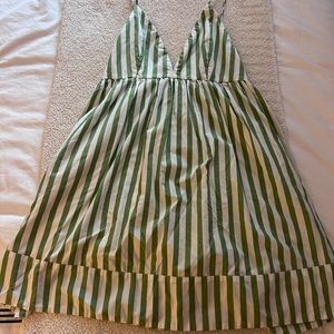 A&F striped mini dress